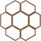 Ekena Millwork Florin Wood Fretwork Pierced Ceiling Medallion, Walnut, 20"OD x 7"ID x 3/8"T CMWP20X20X0375FOWA - alternate 2